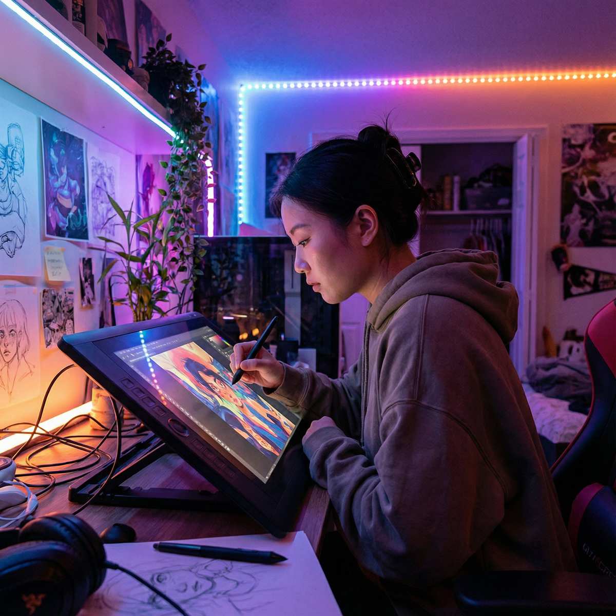 海角网创作者画意人生